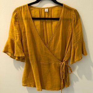 Old Navy Wrap blouse
